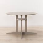 ダイニングテーブル5点セット(円形 105 SJ601N/DC回転式 GY) 5枚目画像