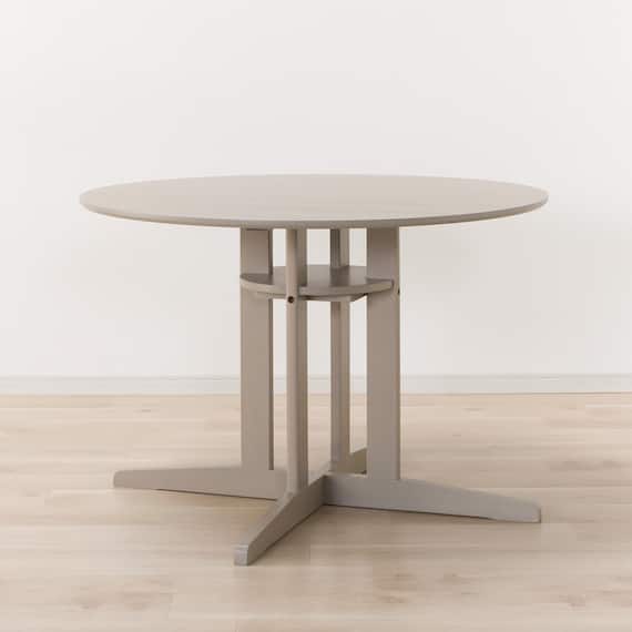 ダイニングテーブル(SJ601N 円形 105 GY) 5枚目画像