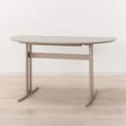 ダイニングテーブル(SJ601N 半円形 135 GY) 5枚目画像