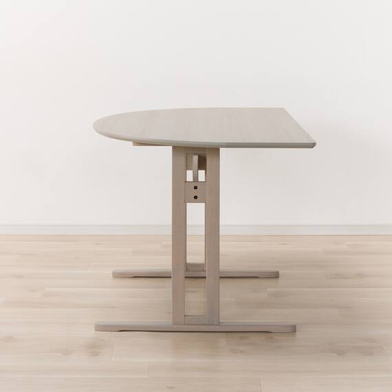 ダイニングテーブル(SJ601N 半円形 135 GY) 7枚目画像