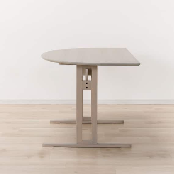 ダイニングテーブル(SJ601N 半円形 135 GY) 7枚目画像