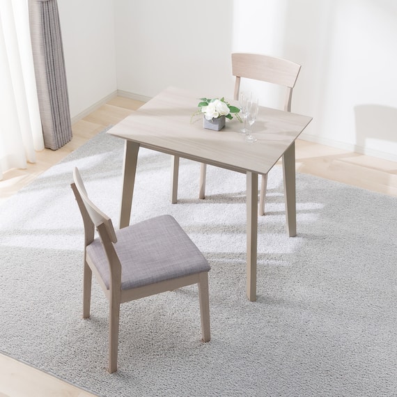 ダイニングテーブル3点セット(SJ601N 4LEG 78/60 GY) 6枚目画像