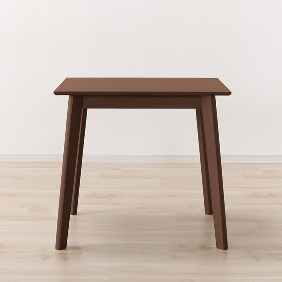 ダイニングテーブル(SJ601N 4LEG 78/60 MBR) 6枚目画像