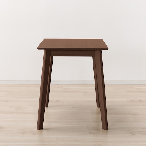 ダイニングテーブル(SJ601N 4LEG 78/60 MBR) 7枚目画像