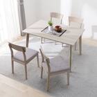 ダイニングテーブル5点セット(DT 4LEG 120 SJ601N/DC GY) 2枚目画像