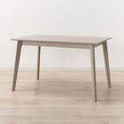 ダイニングテーブル5点セット(DT 4LEG 120 SJ601N/DC GY) 3枚目画像