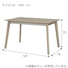 ダイニングテーブル5点セット(DT 4LEG 120 SJ601N/DC GY) 15枚目画像