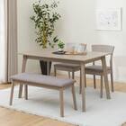 ダイニングテーブル4点セット(SJ601N 4LEG 120 GY) 6枚目画像