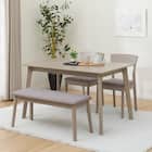 ダイニングテーブル4点セット(SJ601N 4LEG 120 GY) 6枚目画像