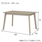 ダイニングテーブル4点セット(SJ601N 4LEG 120 GY) 23枚目画像