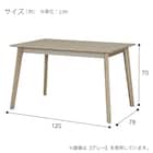 ダイニングテーブル4点セット(SJ601N 4LEG 120 GY) 23枚目画像