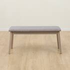 ダイニングテーブル4点セット(DT 4LEG 120 SJ601N/DC回転式/ベンチ GY) 14枚目画像