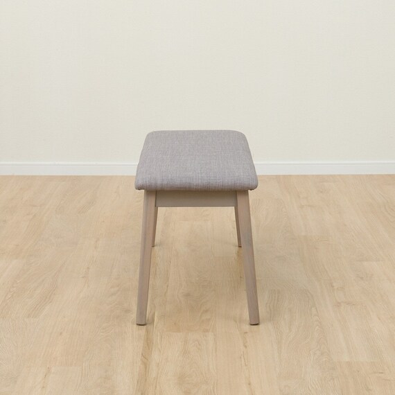 ダイニングテーブル4点セット(DT 4LEG 120 SJ601N/DC回転式/ベンチ GY) 15枚目画像