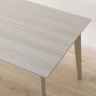 ダイニングテーブル5点セット(DT 4LEG 120 SJ601N/DC回転式 GY) 6枚目画像