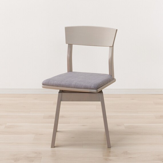 ダイニングテーブル5点セット(DT 4LEG 120 SJ601N/DC回転式 GY) 8枚目画像