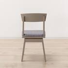 ダイニングテーブル5点セット(DT 4LEG 120 SJ601N/DC回転式 GY） 11枚目画像