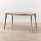 ダイニングテーブル4点セット(DT 4LEG 135 SJ601N/DC/ベンチ GY) 2枚目画像