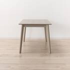 ダイニングテーブル4点セット(DT 4LEG 135 SJ601N/DC/ベンチ GY) 4枚目画像