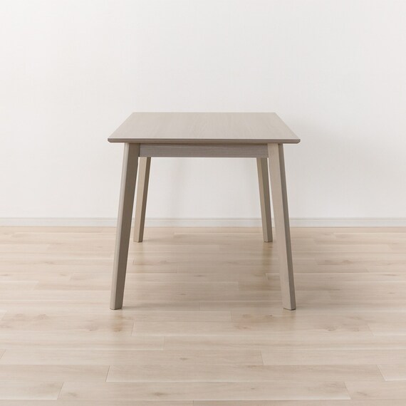 ダイニングテーブル4点セット(DT 4LEG 135 SJ601N/DC/ベンチ GY） 4枚目画像