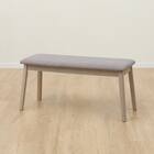 ダイニングテーブル4点セット(DT T-LEG 120 SJ601N/DC回転式/ベンチ GY) 13枚目画像