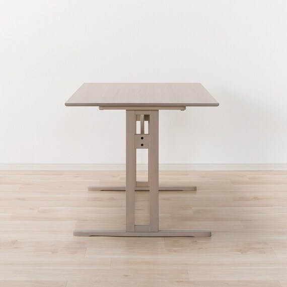 ダイニングテーブル4点セット(DT T-LEG 120 SJ601N/DC/ベンチ GY) 4枚目画像