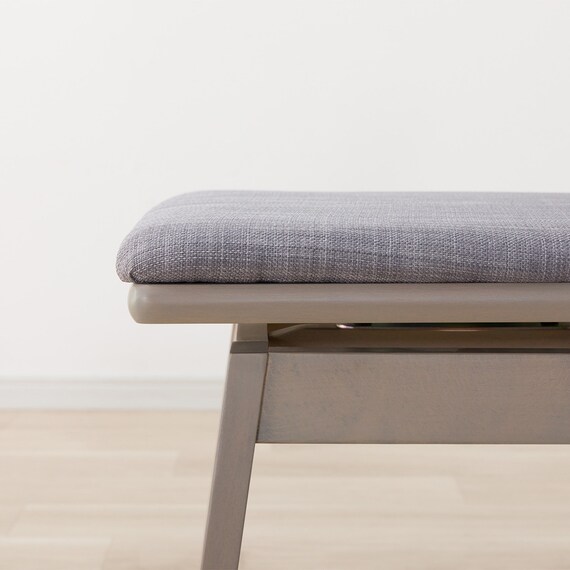 ダイニングテーブル5点セット(DT T-LEG 120 SJ601N/DC回転式 GY) 12枚目画像