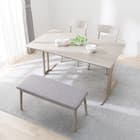 ダイニングテーブル4点セット(SJ601N T-LEG 135 GY) 8枚目画像