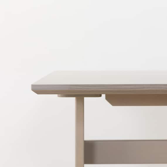 ダイニングテーブル4点セット(SJ601N T-LEG 135 GY) 13枚目画像