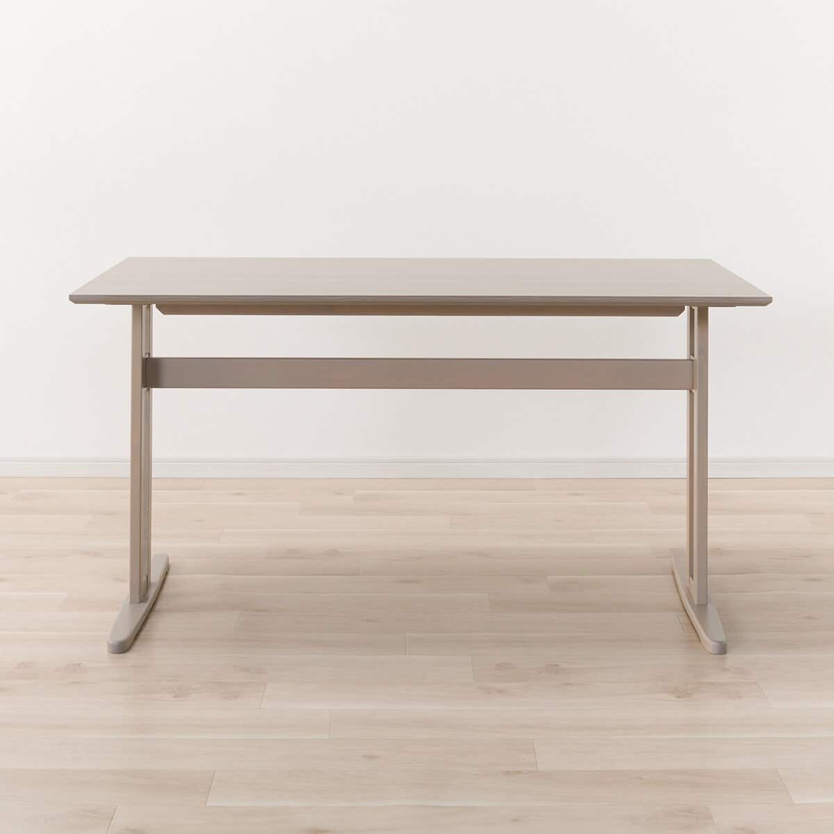 新品 MILO FRIENDS DIE CUT TABLE テーブル 机 ダイニングテーブル4点セット(DT T-LEG 135 SJ601N/DC/ベンチ GY