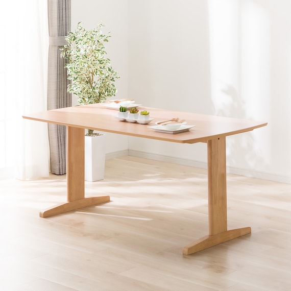 リビングダイニング5点セット(RX001 テーブル140 NA/チェア NA/BE) 9枚目画像