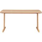 リビングダイニング5点セット(RX001 テーブル140 NA/チェア NA/BE) 5枚目画像