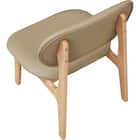 リビングダイニング5点セット(RX001 テーブル140 NA/チェア NA/BE) 15枚目画像