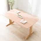 リビングダイニング4点セット(RX001 テーブル140 NA/1P・2Pチェア NA/BE) 9枚目画像