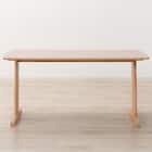 リビングダイニング4点セット(RX001 テーブル140 NA/1P・2Pチェア NA/BE) 10枚目画像