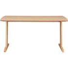 リビングダイニング4点セット(RX001 テーブル140 NA/1P・2Pチェア NA/BE) 5枚目画像