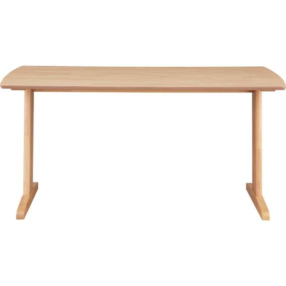 リビングダイニング4点セット(RX001 テーブル140 NA/1P・2Pチェア NA/BE) 5枚目画像