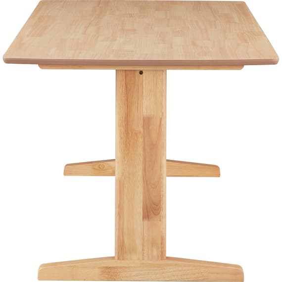 リビングダイニング4点セット(RX001 テーブル140 NA/1P・2Pチェア NA/BE) 6枚目画像