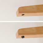 リビングダイニング4点セット(RX001 テーブル140 NA/1P・2Pチェア NA/BE) 15枚目画像