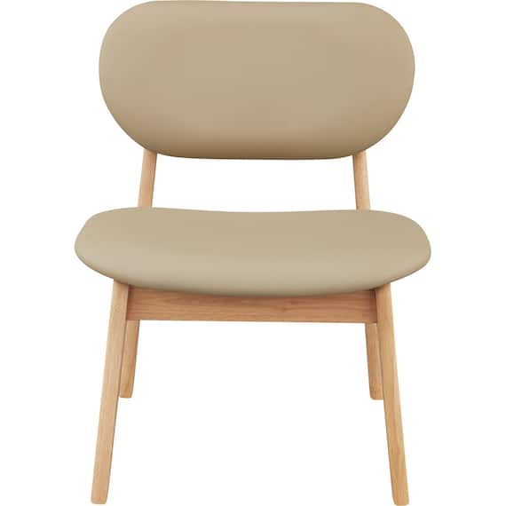 リビングダイニング4点セット(RX001 テーブル140 NA/1P・2Pチェア NA/BE) 10枚目画像