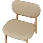 リビングダイニング4点セット(RX001 テーブル140 NA/1P・2Pチェア NA/BE) 13枚目画像