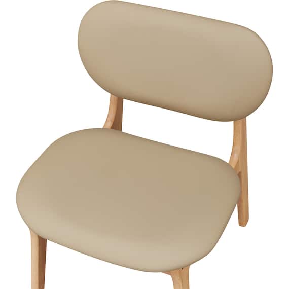 リビングダイニング4点セット(RX001 テーブル140 NA/1P・2Pチェア NA/BE) 13枚目画像