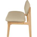 リビングダイニング4点セット(RX001 テーブル140 NA/1P・2Pチェア NA/BE) 17枚目画像