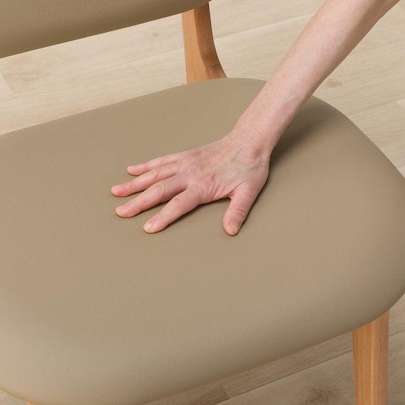 リビングダイニング4点セット(RX001 テーブル140 NA/1P・2Pチェア NA/BE) 24枚目画像