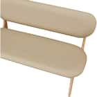 リビングダイニング4点セット(RX001 テーブル140 NA/1P・2Pチェア NA/BE) 19枚目画像