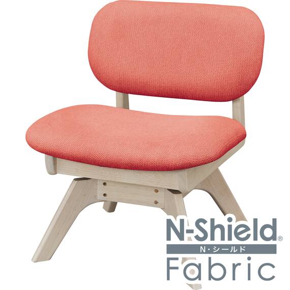 傷・汚れに強いファブリック 回転式ダイニングチェア(リラックスワイド2 NSF WW/OR) 1枚目画像