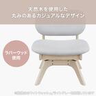 傷・汚れに強いファブリック 回転式ダイニングチェア(リラックスワイド2 NSF WW/OR) 3枚目画像