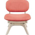 傷・汚れに強いファブリック 回転式ダイニングチェア(リラックスワイド2 NSF WW/OR) 3枚目画像