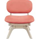 傷・汚れに強いファブリック 回転式ダイニングチェア(リラックスワイド2 NSF WW/OR) 3枚目画像