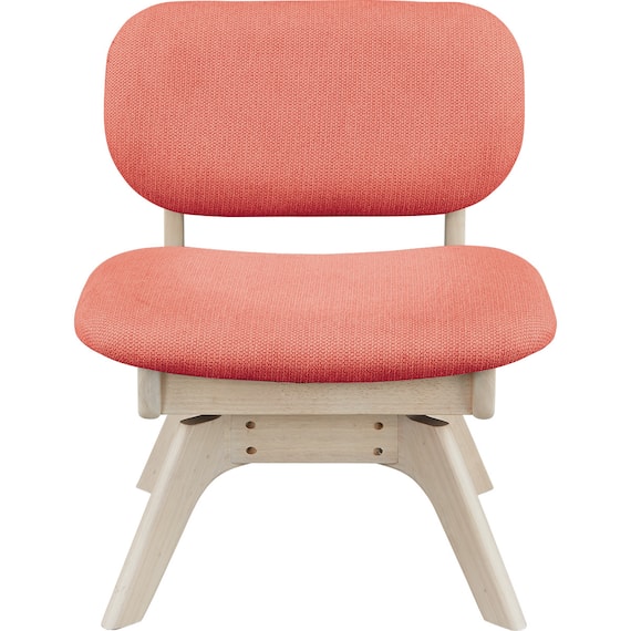 傷・汚れに強いファブリック 回転式ダイニングチェア(リラックスワイド2 NSF WW/OR) 3枚目画像