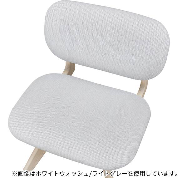 傷・汚れに強いファブリック 回転式ダイニングチェア(リラックスワイド2 NSF WW/OR) 6枚目画像